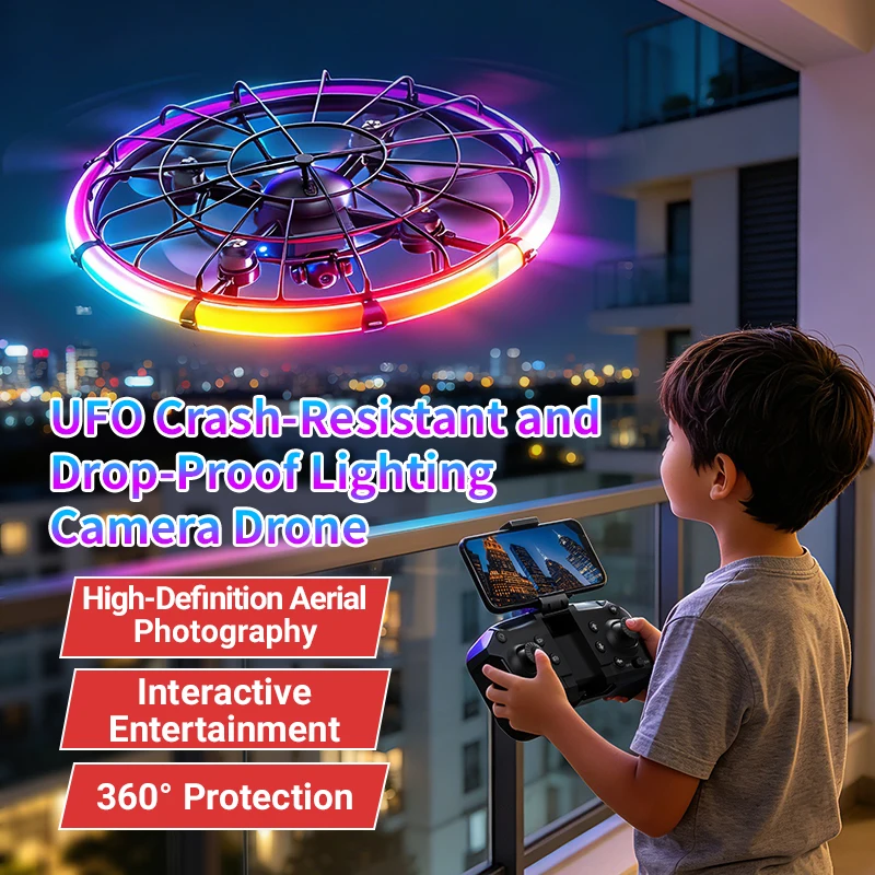 Outdoor Lighting Battery Operated - JJRC H145 UFO RC Drone with