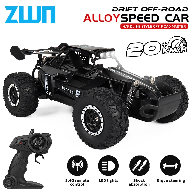 Outdoor Lighting Battery Operated - ZWN 1:16 2.4Gh Model RC Car