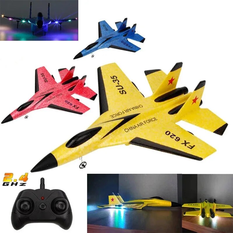 Outdoor Lighting Battery Operated - SU35 RC Plane FX620 FX820 2.4G