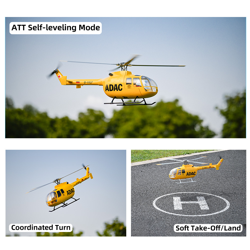FLY WING BO105 Scale Helicopte - Outdoor Lighting Battery Operated ulasan dan harga