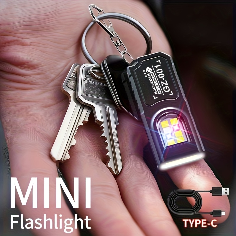 LED COB Flashlight Type C Rech - Led Flood Light ulasan dan harga
