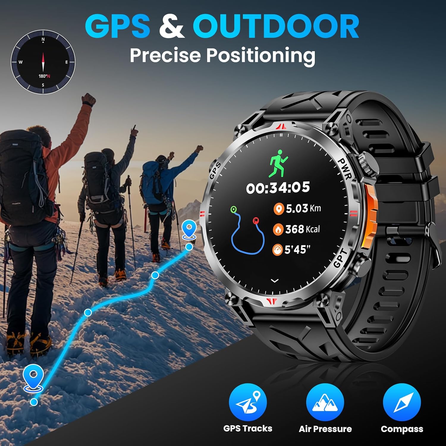 2026 New Military GPS Tactics  - Outdoor Lighting Perspectives ulasan dan harga