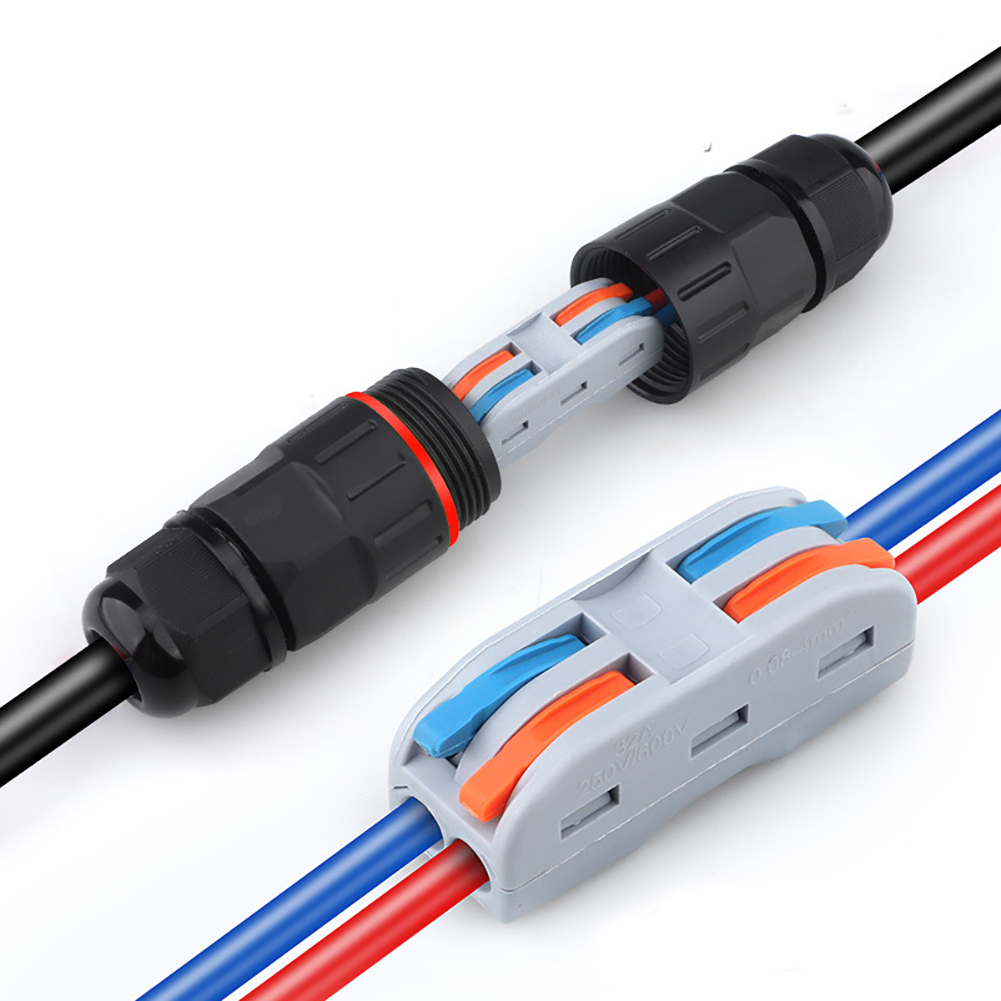 1Pc 2 Pin 3 Pin Wire Connector - Outdoor Lighting Voltage ulasan dan harga