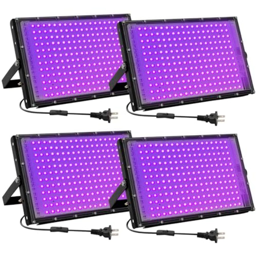 200W LED Black Lights for Glow - Led Flood Light ulasan dan harga