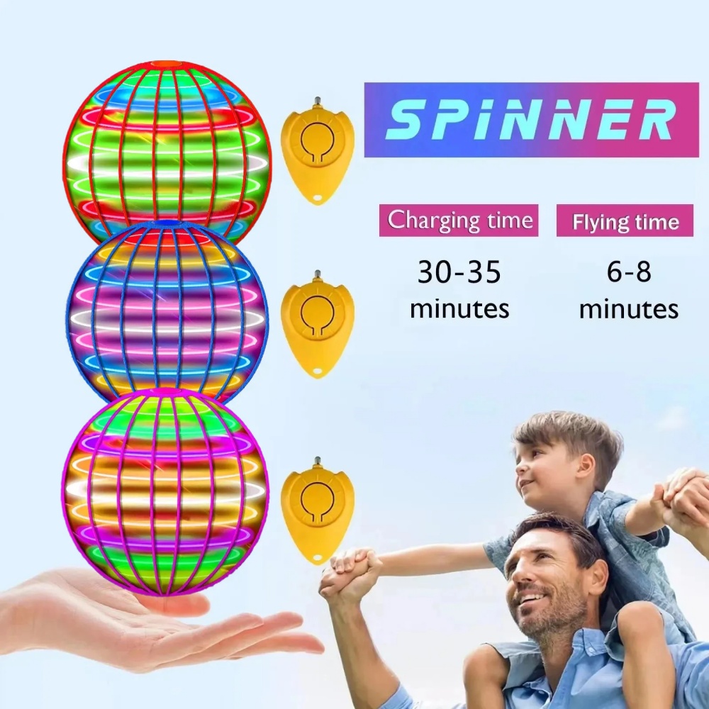 Flying Orb Boomerang Ball LED  - Outdoor Lighting Battery Operated ulasan dan harga