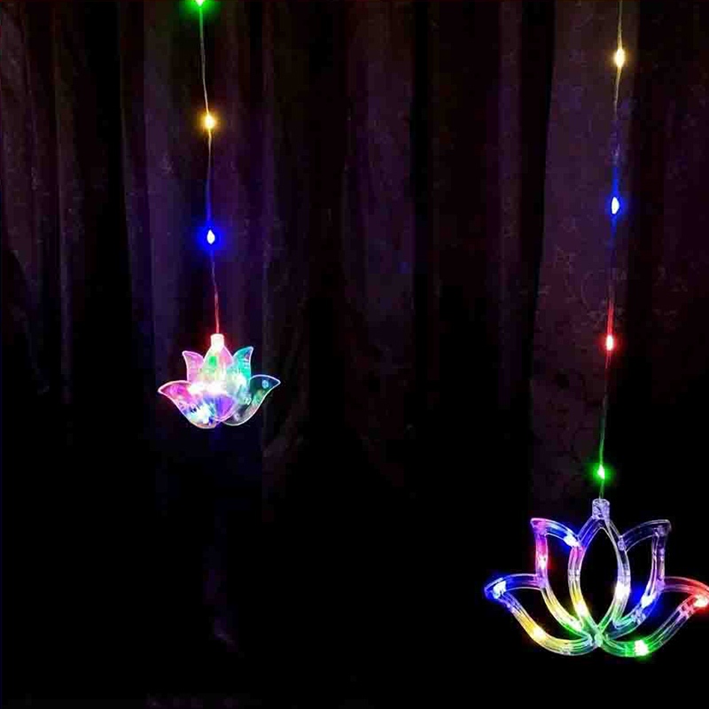 4M 8 Modes Deepavali Lotus Ici - Lighting Wedding Outdoor ulasan dan harga