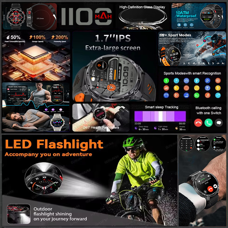 T-REX 3 Military Smartwatch Me - Outdoor Lighting Perspectives ulasan dan harga