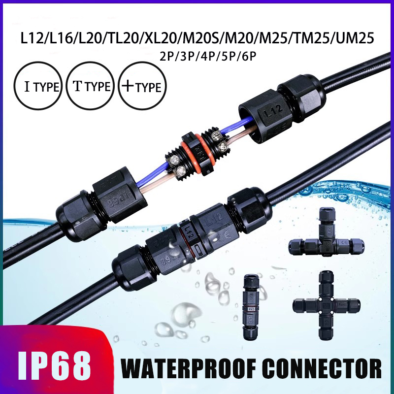 IP68 Waterproof Connector LED  - Outdoor Lighting Wire Connectors ulasan dan harga