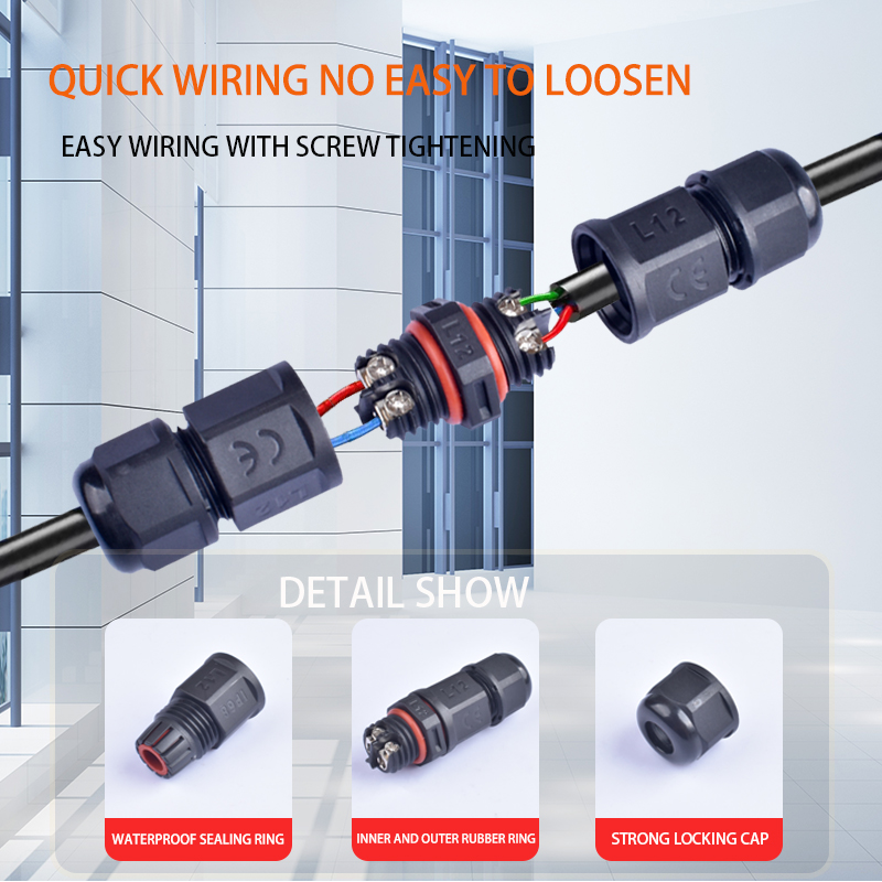 IP68 Waterproof Connector LED  - Outdoor Lighting Wire Connectors ulasan dan harga