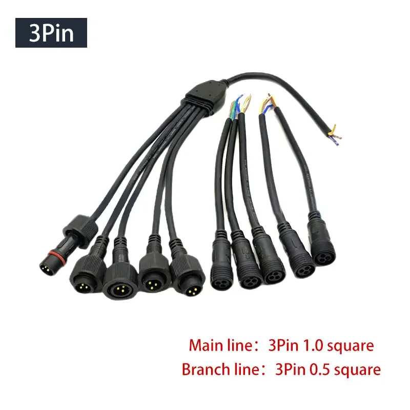 Waterproof Y-Type Wire Splitte - Outdoor Lighting Wire Connectors ulasan dan harga