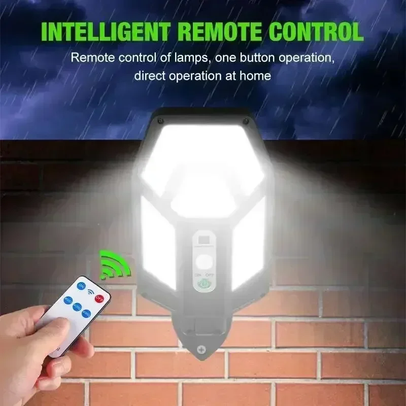 12000LM Powerful Solar Wall La - Led Flood Light ulasan dan harga