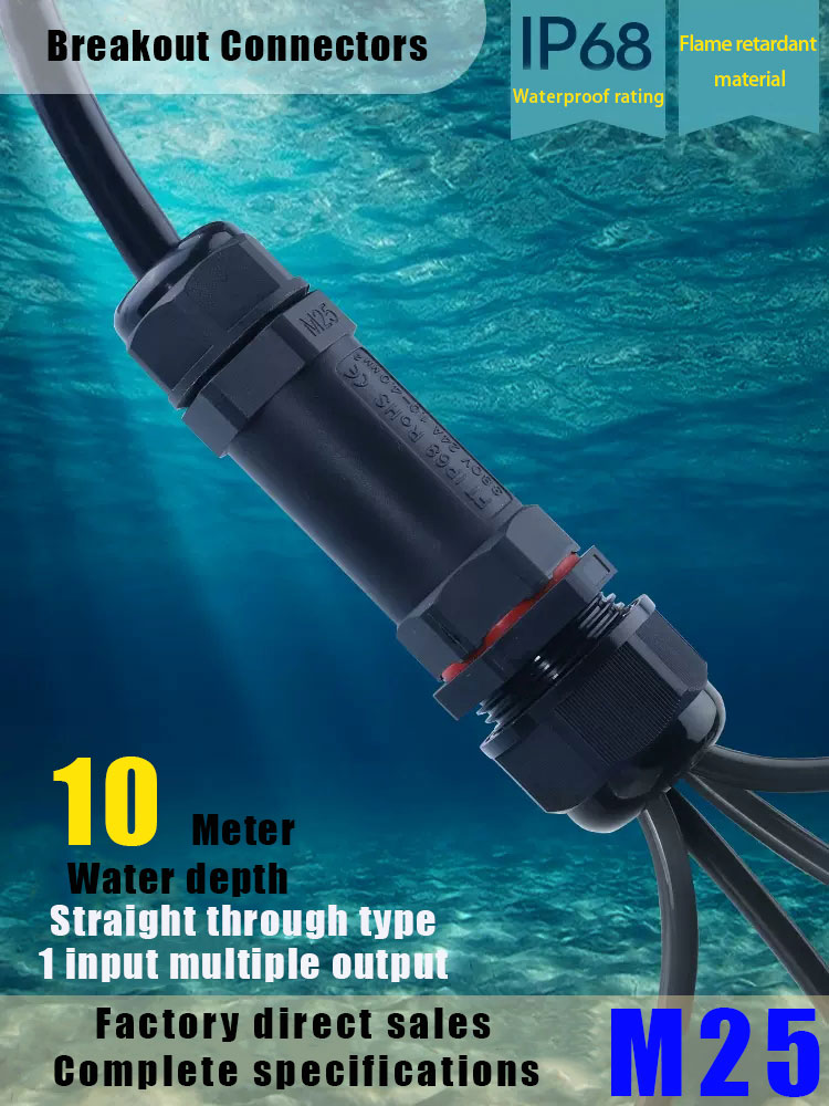IP68 Waterproof Connector Asse - Outdoor Lighting Wire Connectors ulasan dan harga