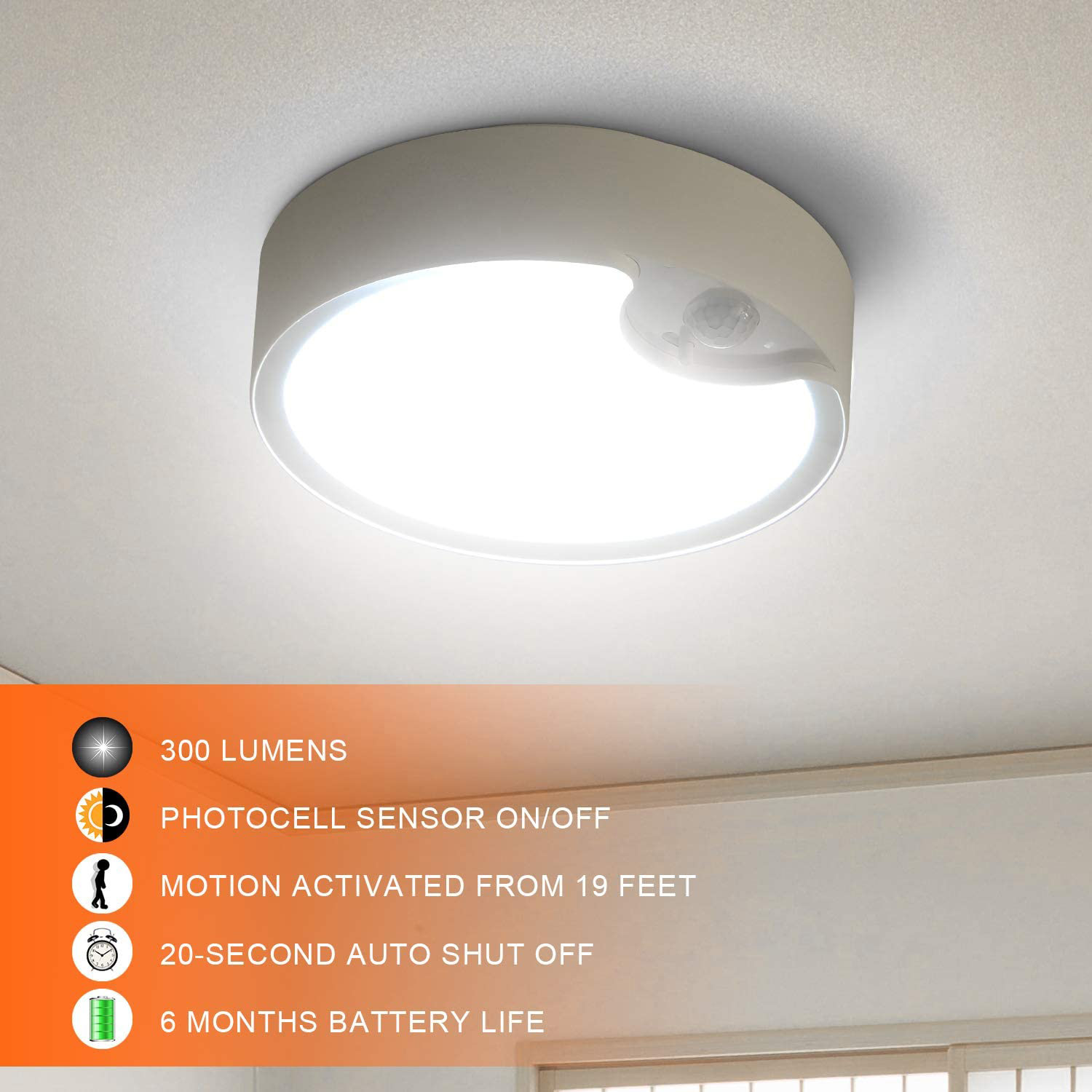 Motion Sensor Ceiling Lights B - Outdoor Lighting Motion Sensor ulasan dan harga