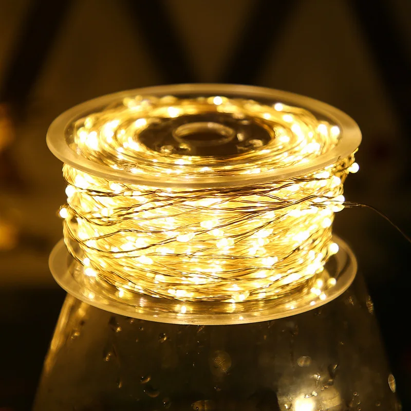 5M/10M/20M LED Copper Wire Str - Lighting Wedding Outdoor ulasan dan harga