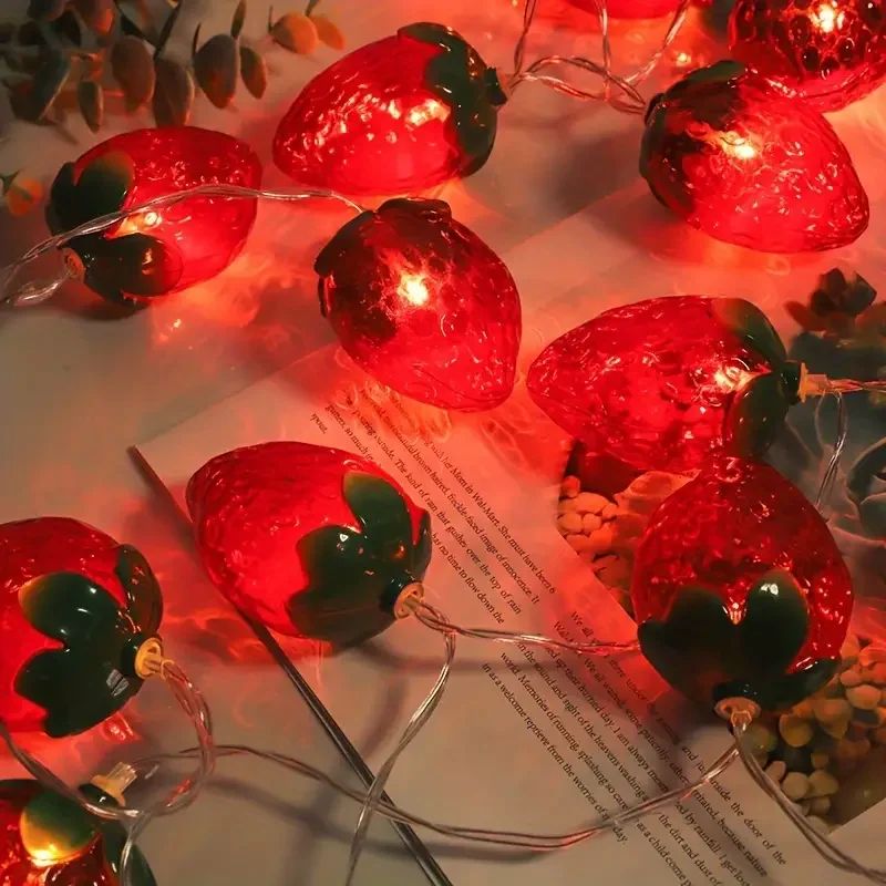 10/20/30/40 LED Strawberry Fai - Outdoor Lighting Battery Operated ulasan dan harga