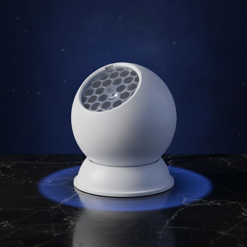 360° Rotating LED Snowflake Pr - Xmas Outdoor Lighting Decorations ulasan dan harga