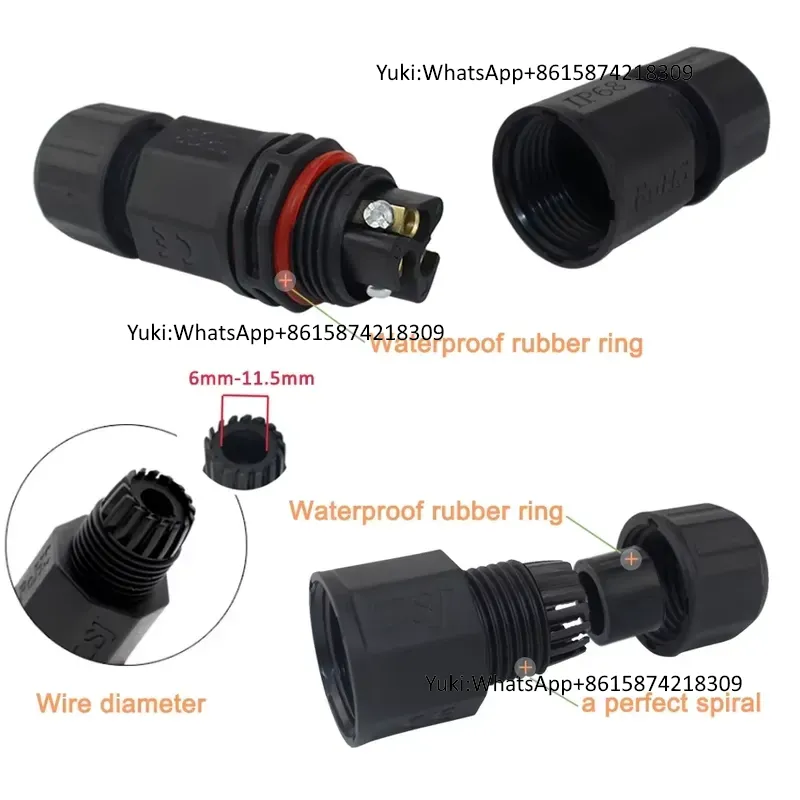 IP68 Waterproof Cable T Tap El - Outdoor Lighting Cable ulasan dan harga