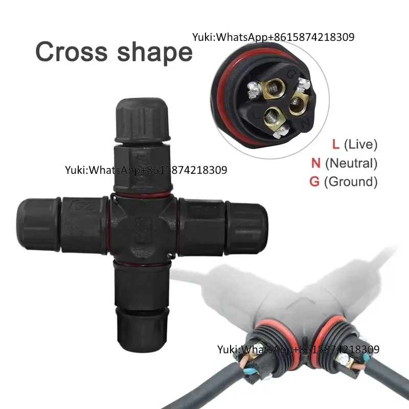 IP68 Waterproof Cable T Tap El - Outdoor Lighting Cable ulasan dan harga
