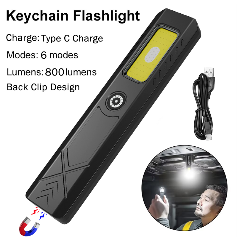 LED Hat Clip Flashlight USB-C  - Led Flood Light ulasan dan harga