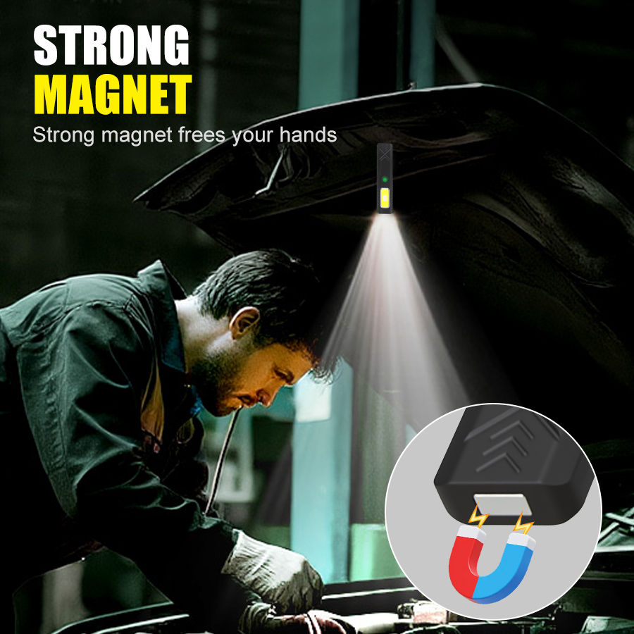 LED Hat Clip Flashlight USB-C  - Led Flood Light ulasan dan harga