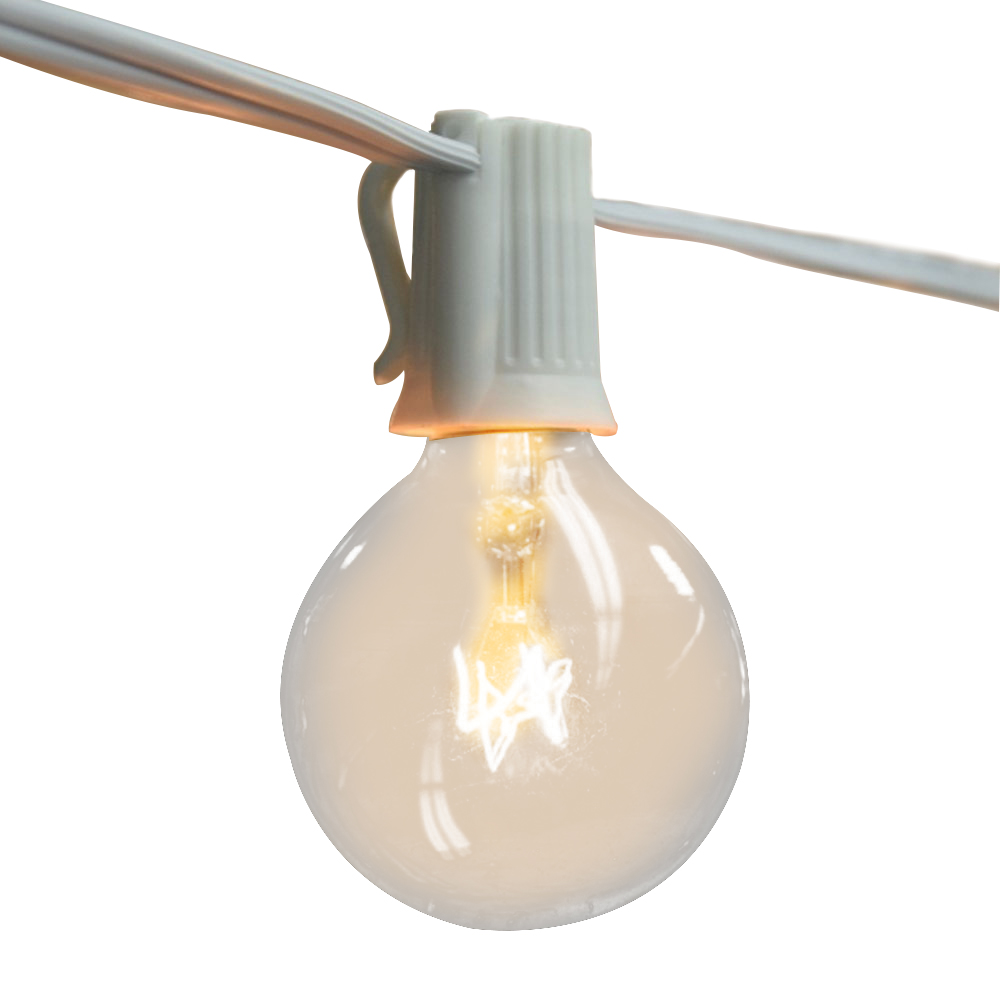 Vintage G40 Clear Bulb String  - Lighting Wedding Outdoor ulasan dan harga