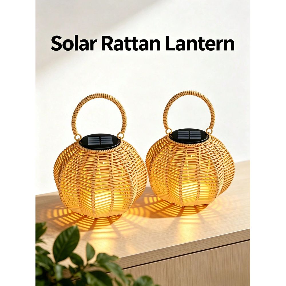 Rattan Solar Ambient Light For - Lighting Wedding Outdoor ulasan dan harga