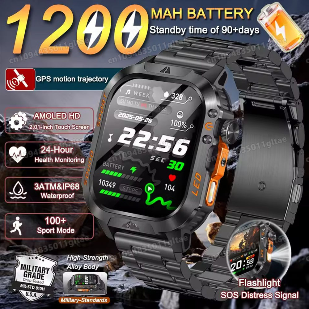 2026 New Military Smart Watch  - Outdoor Lighting Perspectives ulasan dan harga
