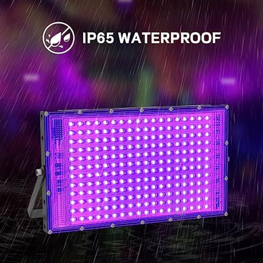 150W LED Black Light 2 Pack, B - Led Flood Light ulasan dan harga