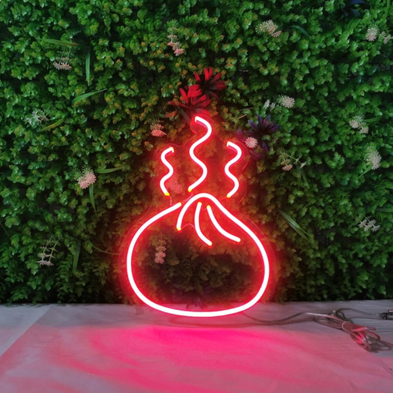 Mini Dumplings Neon Sign Custo - Outdoor Lighting Bunnings ulasan dan harga
