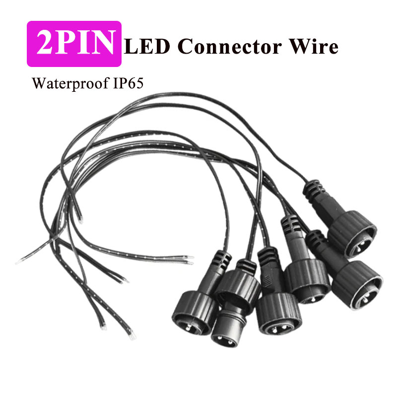 Outdoor 2Pin LED Connector wit - Outdoor Lighting Wire Connectors ulasan dan harga