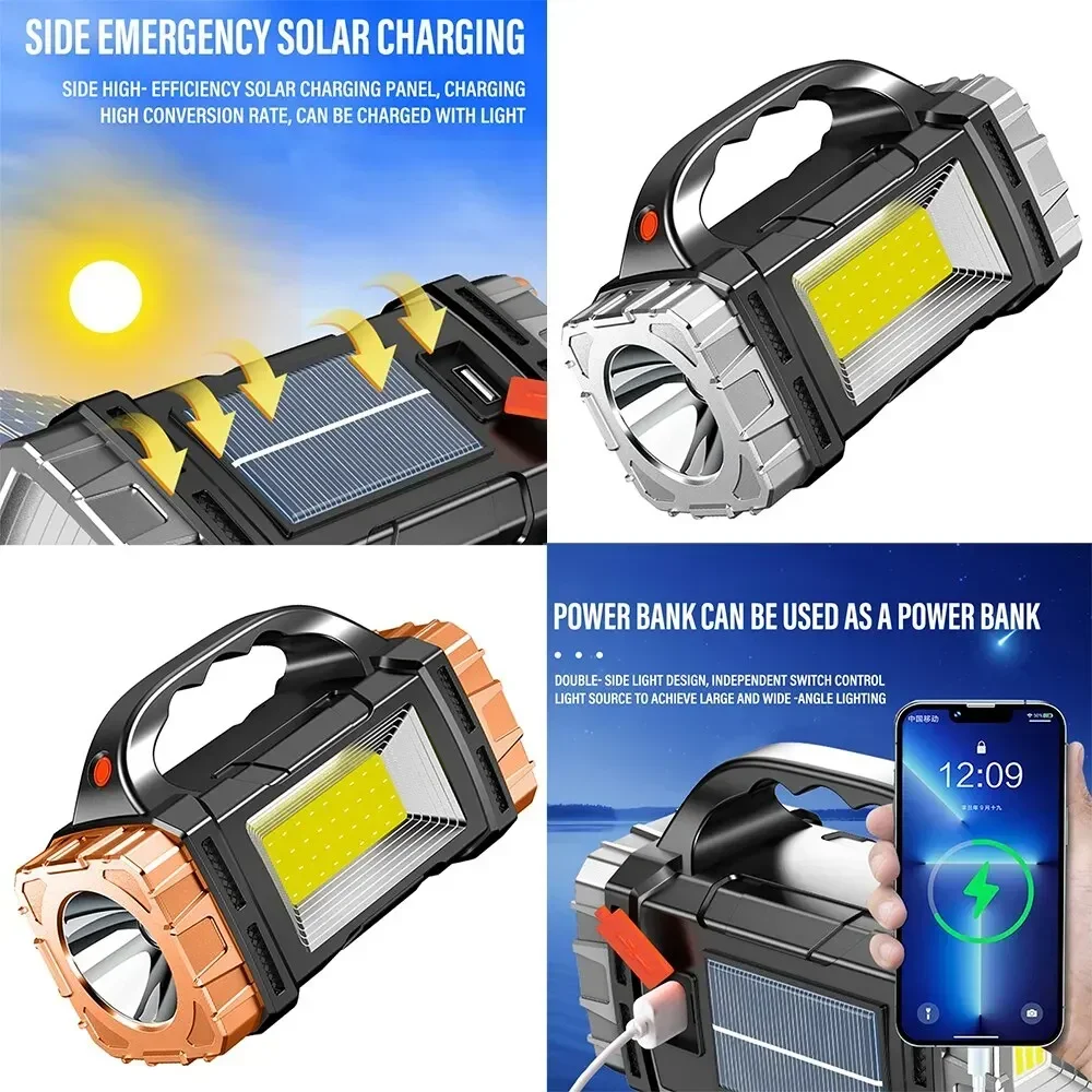 Powerful Handheld Flashlight U - Led Flood Light ulasan dan harga