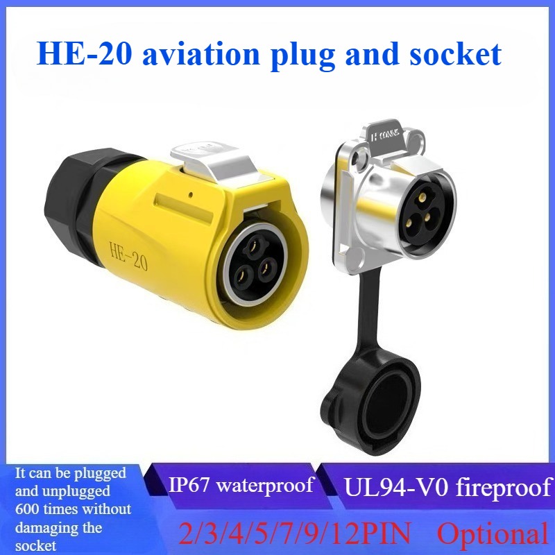 HE20 Industrial Waterproof IP6 - Outdoor Lighting Wire Connectors ulasan dan harga