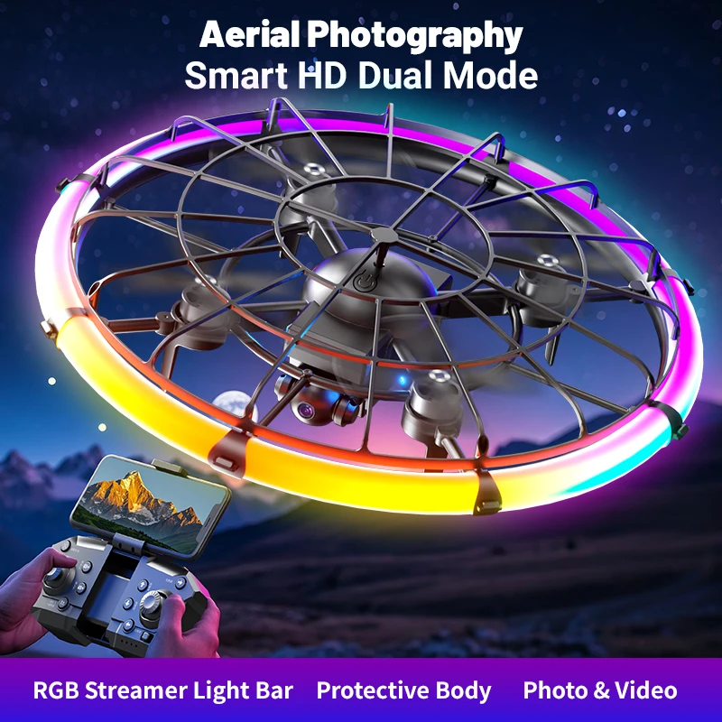 JJRC H145 UFO RC Drone with Du - Outdoor Lighting Battery Operated ulasan dan harga