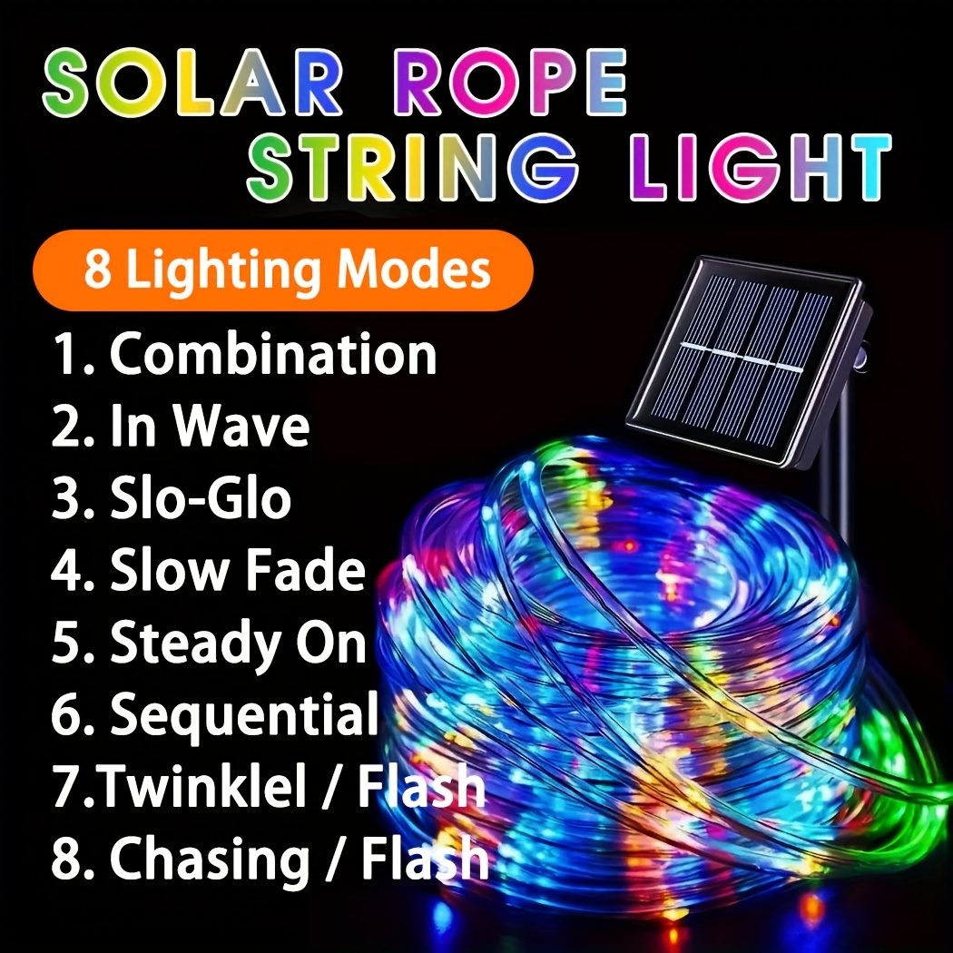 Outdoor Solar LED Fairy Lights - Lighting Wedding Outdoor ulasan dan harga