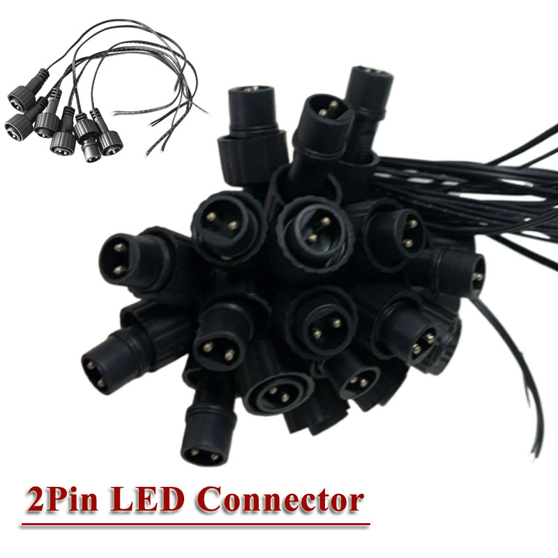 Outdoor LED 2Pin Connector wit - Outdoor Lighting Wire Connectors ulasan dan harga
