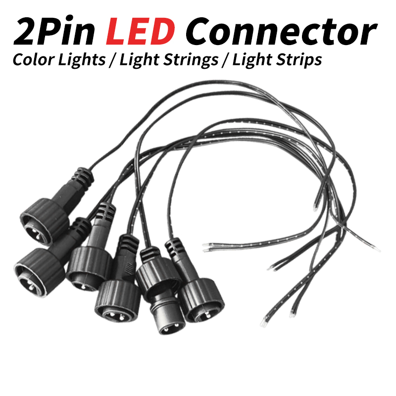 Outdoor LED 2Pin Connector wit - Outdoor Lighting Wire Connectors ulasan dan harga