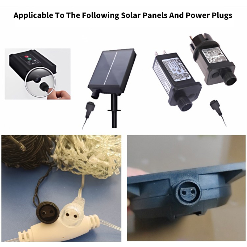 Outdoor LED 2Pin Connector wit - Outdoor Lighting Wire Connectors ulasan dan harga