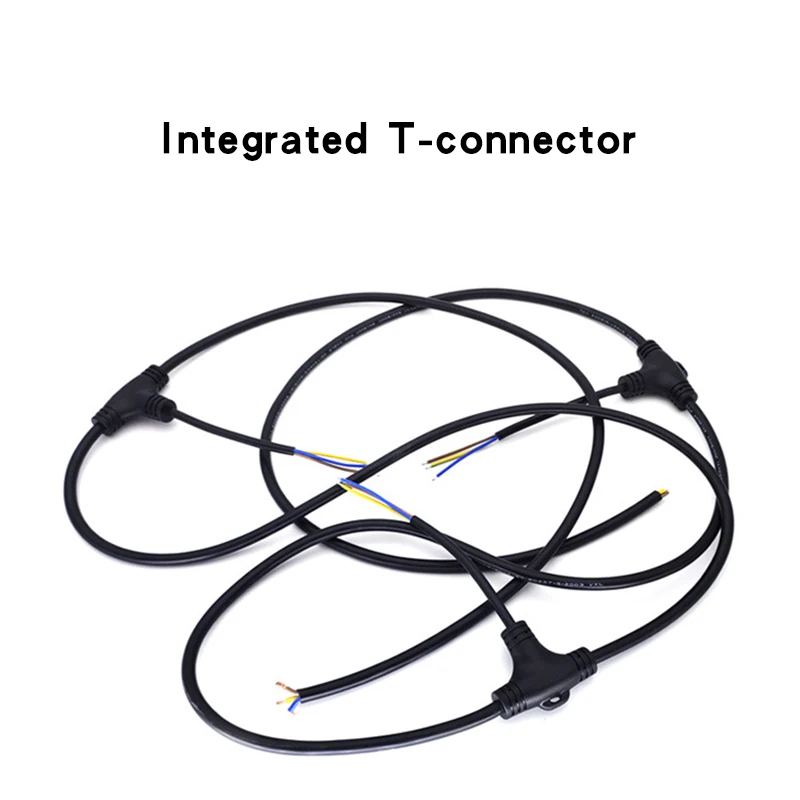 LED Lighting T-Type 2 3 4 pin  - Outdoor Lighting Wire Connectors ulasan dan harga