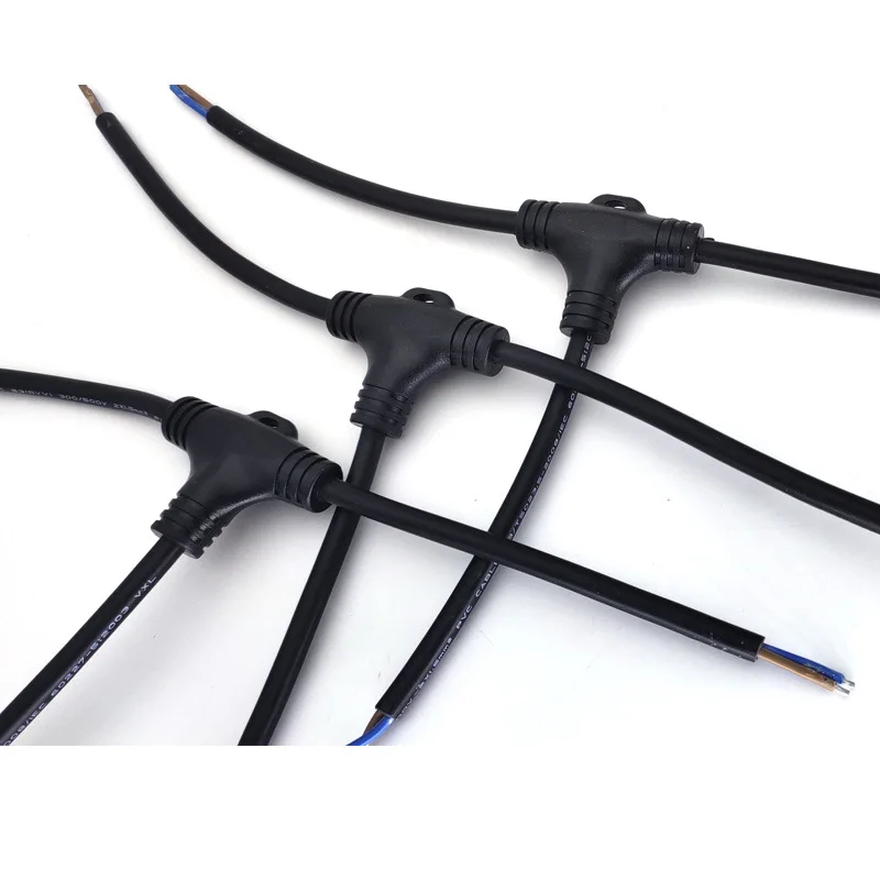 LED Lighting T-Type 2 3 4 pin  - Outdoor Lighting Wire Connectors ulasan dan harga